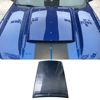 

Carbon Fiber Front Hood Bonnet Scoop Fit For 2014-2016 Mustang Roush Hood Scoop