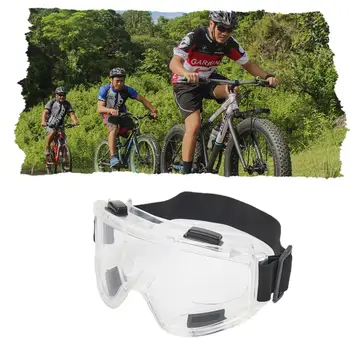 

Clear Day Night Cycling Motorcycle Windshield Ski Glasses Outdoor Riding Goggles Goggles Silicone Tactical Mirror