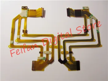 

2PCS LCD hinge rotate shaft Flex Cable for Sony HDR- HC5E HC7E HC9E SR10E SR210E SR220E HC5 HC7 HC9 SR10 SR220 Video Camera