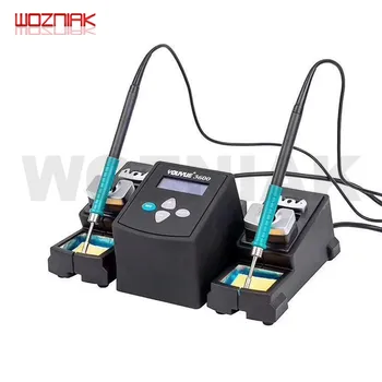 

UYUE 3600 Lead Free Solder Station Intelligence Constant Dual Solder Iron Rework Station for Phone Repair Welding Station 140w