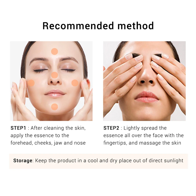 Hyaluronic Acid Face Serum Essence Moisturizing Whitening Face Serum Anti-Aging Anti Wrinkle Face Cream Soothing Skin Repair