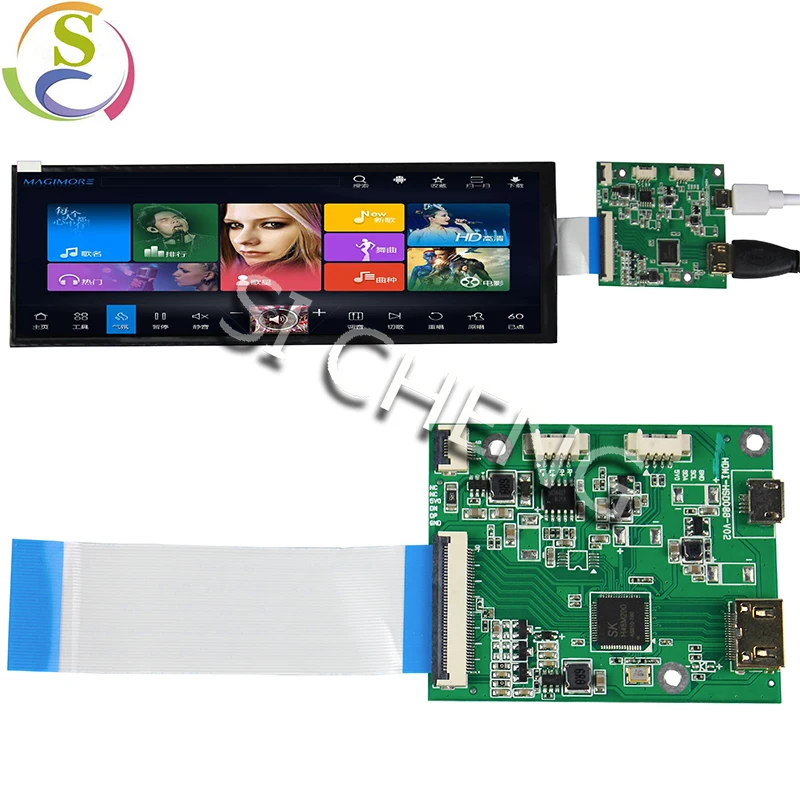 Прямая продажа mipi8.8дюймовый ЖК-экран телефон с разрешением 480*600 яркость 800