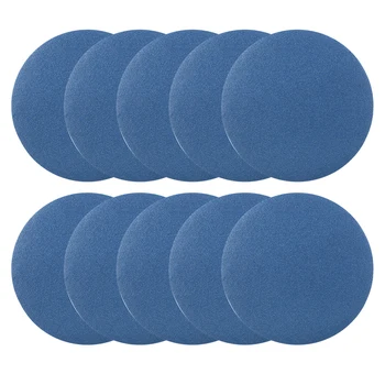 

uxcell 10Pcs 5 Inch Hook and Loop Sanding Disc 150 Grits Flocking Sandpaper Random Orbital Sander Paper