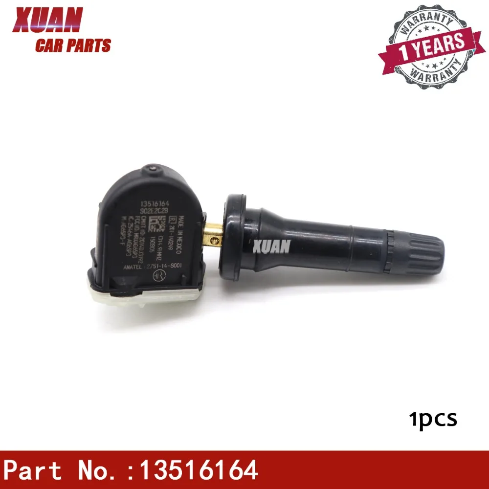 XUAN 1 шт. датчик давления в шинах TPMS 13516164 Для Chevrolet Cobalt Colorado Cruze Equinox HHR Impala Malibu Orlando