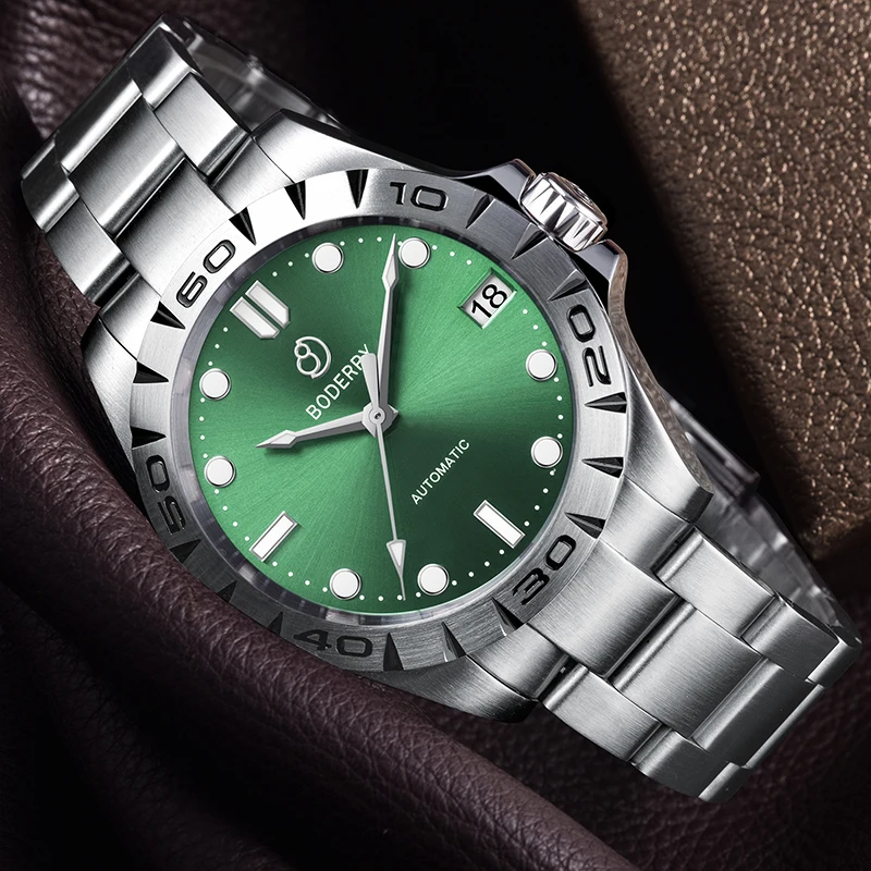 Men Watches Automatic Mechanical Luxury Brand 50M waterproof Fashion Stainless Steel Wrist Watch Men Clock Relogio Masculino