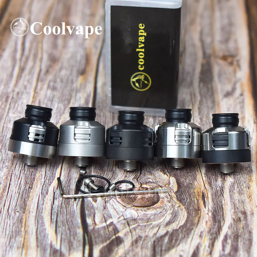 Coolvape armor engine rda FLAVE EVO 22 мм RDA перестраиваемые капли регулируемые со штифтом бак