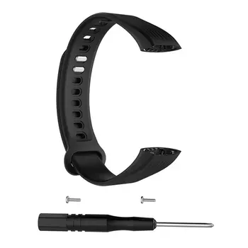 

Colorful Replacement Wrist Band Watch Strap Silicone Rubber Watchband Smart Accessories for Huawei Honor Band 3 Smart Bracelet