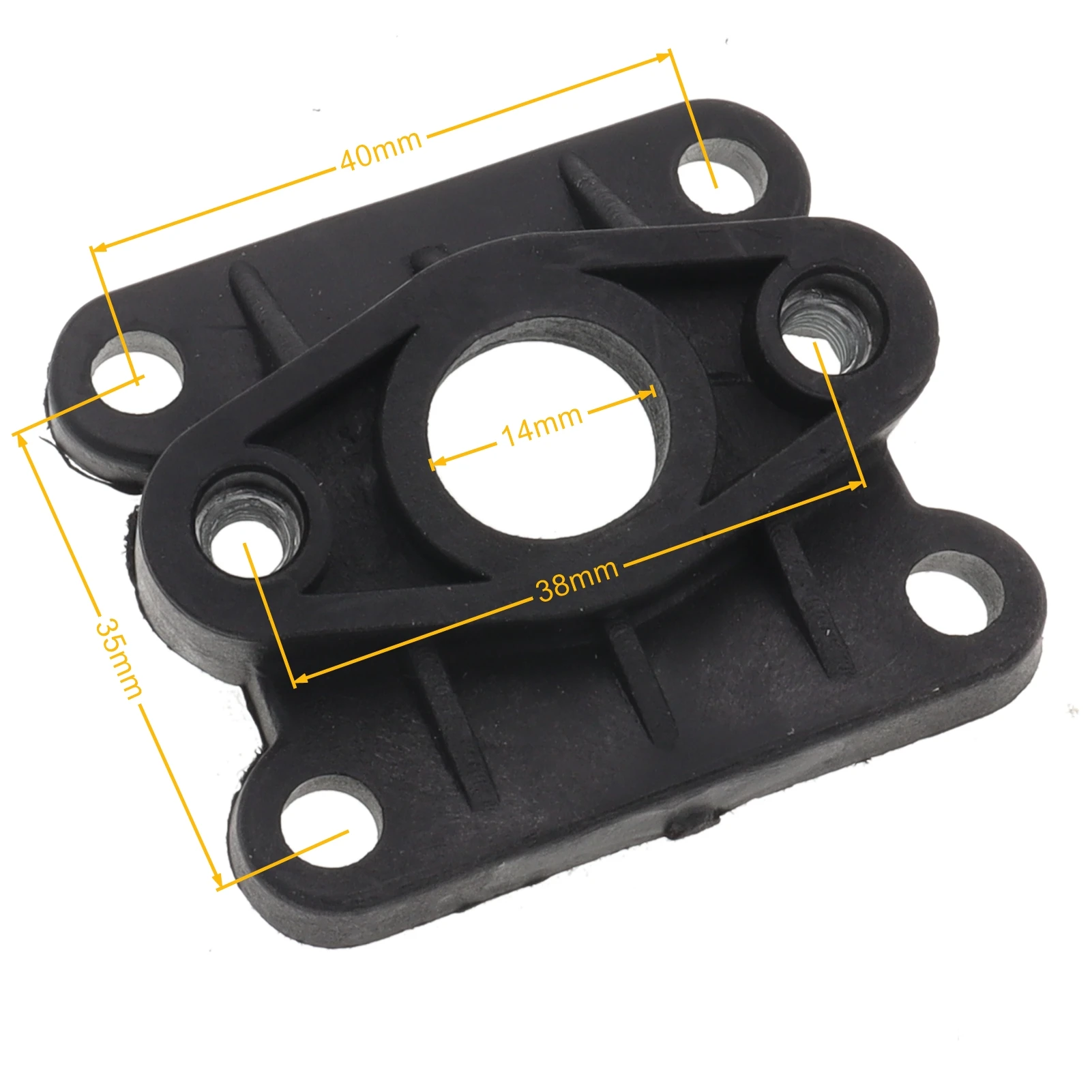 Motorcycle Inlet Intake Manifold Gaskets for 47cc 49cc Mini Moto Dirt Pocket Bike ATV Quad Minimoto Go Kart Scooter