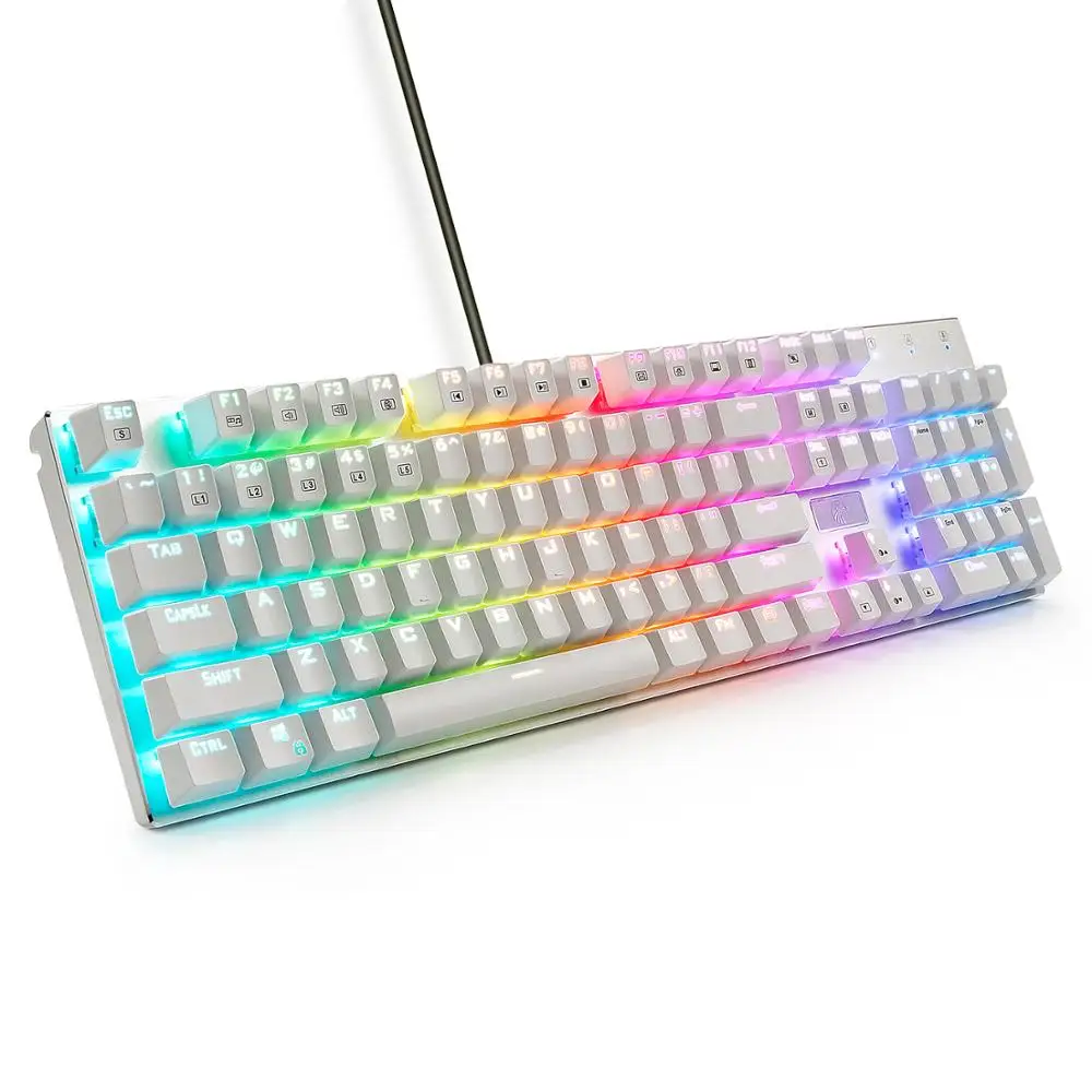 Белые Игровые Клавиатуры С Подсветкой Купить