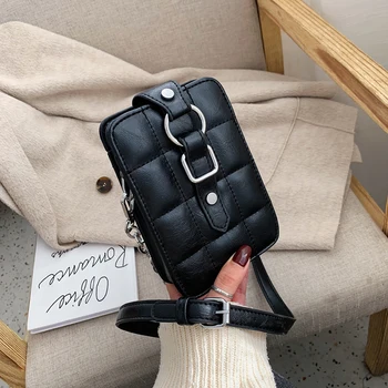 

Autumn And Winter Shoulder Rhombus Shoulder Bag 2020 Popular New Fashion Wild Chain British Mobile Phone Bag