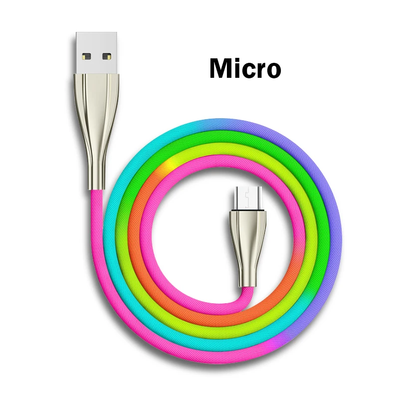 USB кабель для зарядки и передачи данных type-C Micro USB Мобильный телефон 5A Android супер зарядное устройство USB линия передачи данных быстрое зарядное устройство кабель для ios 1 м - Цвет: for Micro
