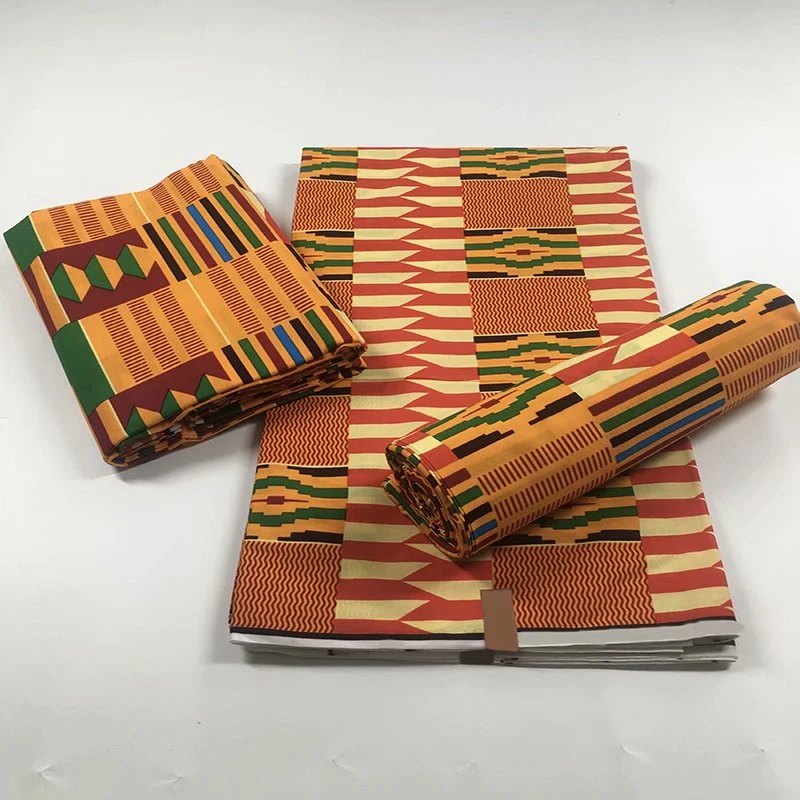 2021 New Hot Sale African Wax Fabric Cotton Material Nigerian Ankara Block Prints Batik Dutch High Quality Sewing Cloth VL-40