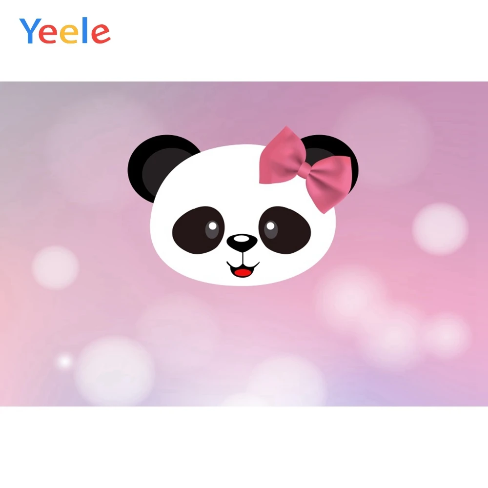 Yeele Baby Shower День рождения панда бамбук спальня фотографии фоны персонализированные фотографические фоны для фотостудии - Цвет: NSW06873