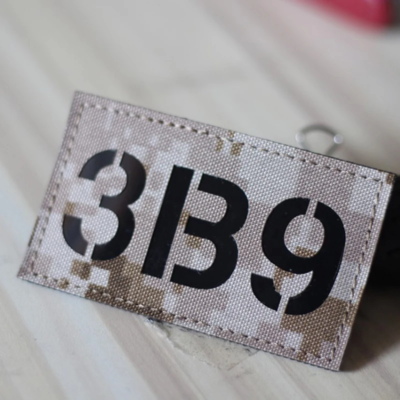 Военный Патч "1B9-6B9" армейский военный значок нашивка нарукавник/значок/нашивка на плечо материал MC - Цвет: 3B9-AOR1