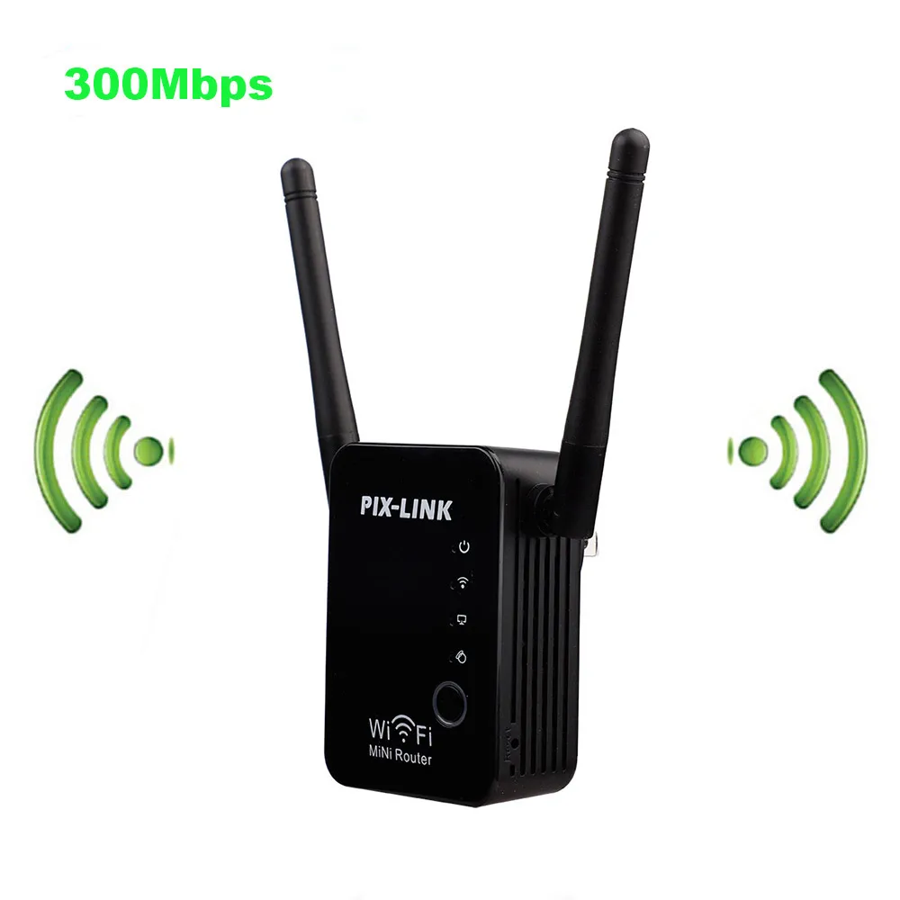 

300Mbps Wireless WIFI Router WIFI Repeater Booster Extender Home Network 802.11b/g/n RJ45 2 Ports Wilreless-N Wi-fi