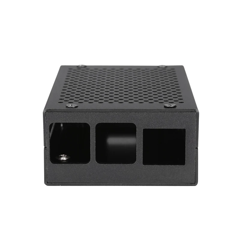 Для Raspberry Pi 4 алюминиевый корпус, для Raspberry Pi 4 металлический корпус с охлаждающим вентилятором и радиаторами для Raspberry Pi 4 Модель B