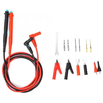 

ML1608 Multifunctional Multimeter Replaceable Test Lead Kit with Test Clip Plug Probe