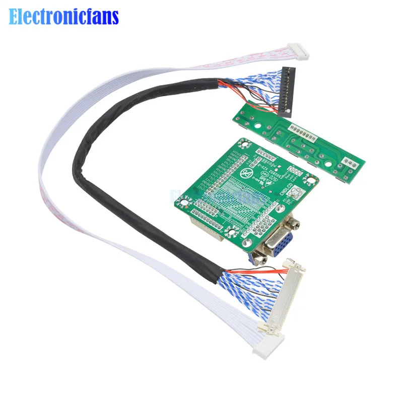 6820-B Универсальный LVDS lcd Montor экран драйвер платы контроллера 5 в 1"-42" Laptor компьютерный модуль части MT6820B DIY Kit