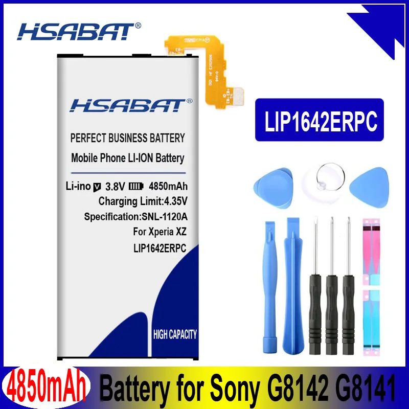 Аккумулятор HSABAT LIP1642ERPC 4850 мАч для SONY Xperia XZ Premium XZP G8142 G8141