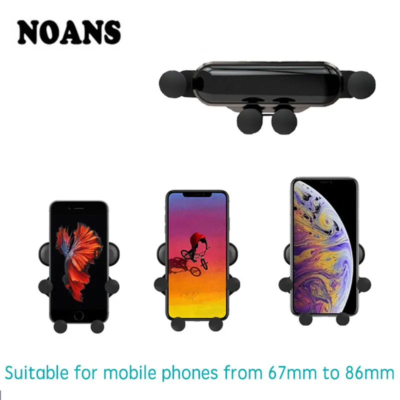 Gravity Car vent mobile phone holder GPS bracket for Citroen C5 Hyundai Solaris I30 VW Polo T5 Ford Fiesta Fusion Opel astra j