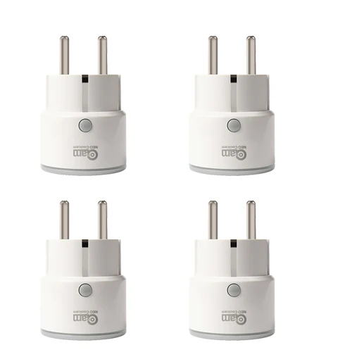 WIFI-PLUG-4PCS NEO Coolcam Wi-Fi умная розетка Мини Беспроводная умная розетка совместима с Alexa Echo, Google Home, IFTT с функцией синхронизации - Цвет: WIFI-PLUG-4PCS