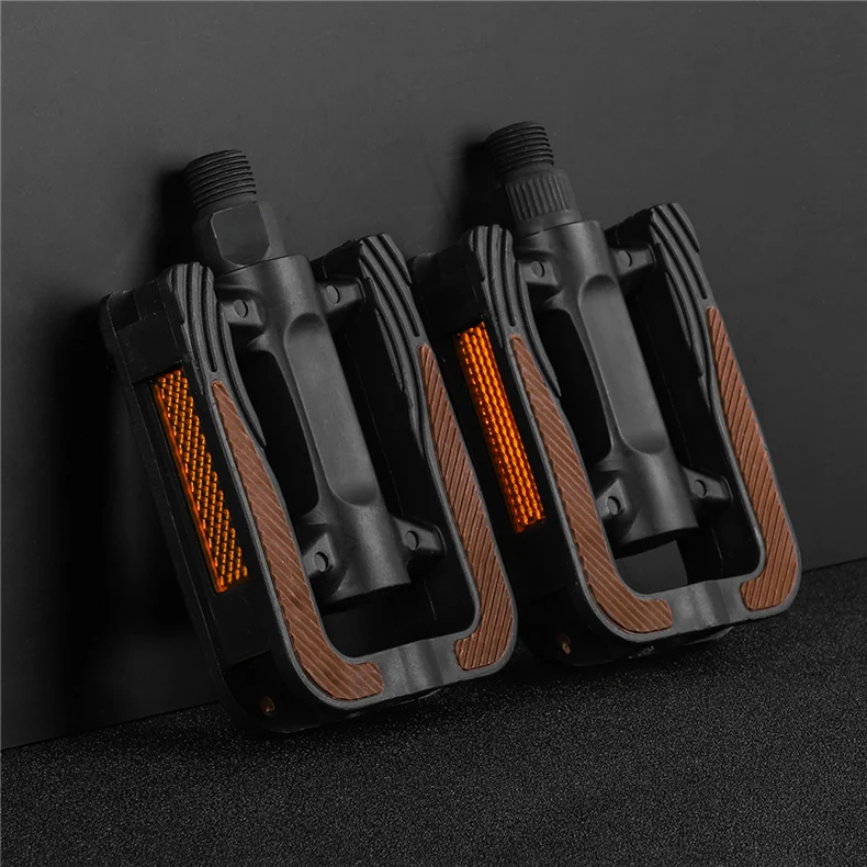 WESTBIKING Road Mountain Bikes Pedals Plastic Steel Ball Bearing Ultralight Bicycle Pedal Board Bike Cycle Accessiores Universal