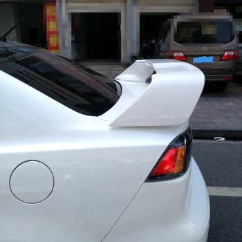 

UBUYUWANT For Mitsubishi LANCER EVO 2010-2014 ABS Spoiler Primer Color Car Tail Wing Decoration Rear Trunk Spoilers Wings