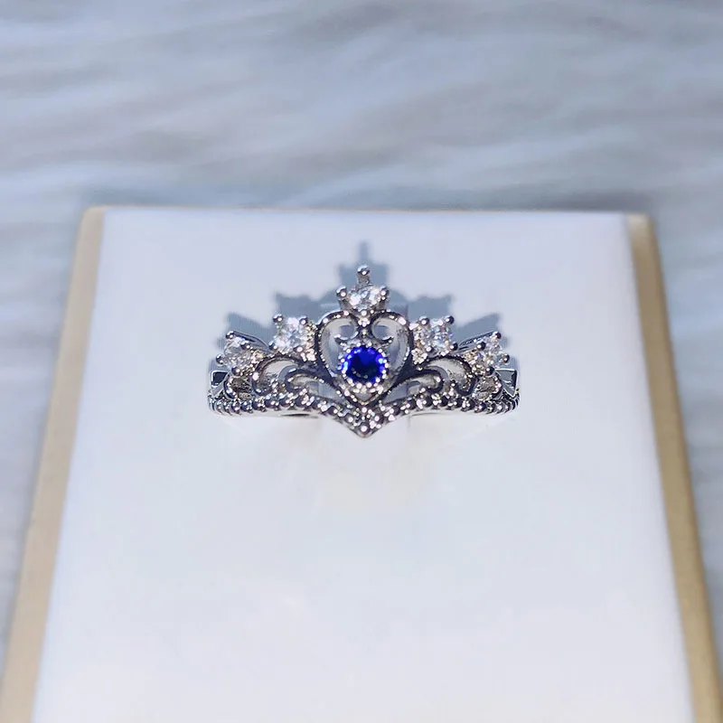 Женское кольцо на палец ZYR018 имитация кристалла розовое золото|jewelry loupe|jewelry fanjewelry