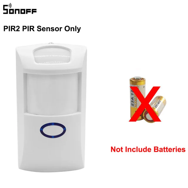 SONOFF PIR2 Itead SONOFF РЧ мост 433 МГц Wifi беспроводной преобразователь сигнала PIR 2 датчик движения DW1 датчик сигнализации окна двери Умный дом Безопасность - Комплект: SONOFF PIR2