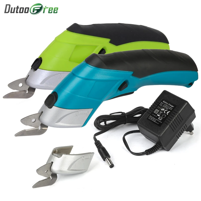 

Multipurpose Electric Scissors Fabric Leather Cloth Cutting Cordless Chargeable Fabric Sewing Handheld Scissors
