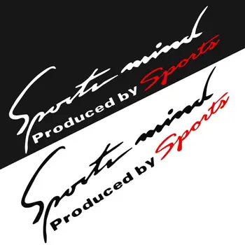 

Popular 1PCS Black Red Racing Car Auto Reflective TRD Vinyl Graphic Stickers Car Decal M8Q1