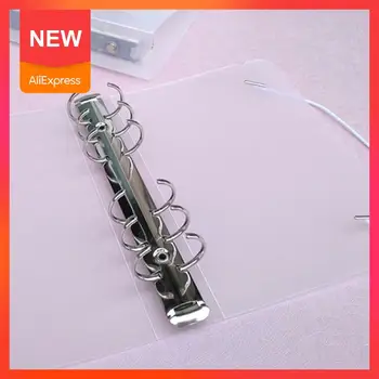 

New A5 A6 Notebook Accessory Sheet Shell Office School Binder Stationery Cover Holes 6 Transparent Concise Planner B5A6