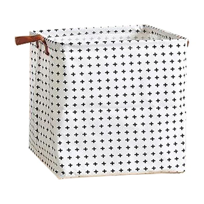 Waterproof Cube Storage Basket with Handles