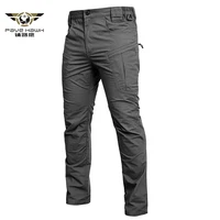 IX5 Military Tactical Cargo Pants Men's Elasticity Ripstop Joggers Male Waterproof Multi-pocket Streetwear Long Trousers S-2XL 1