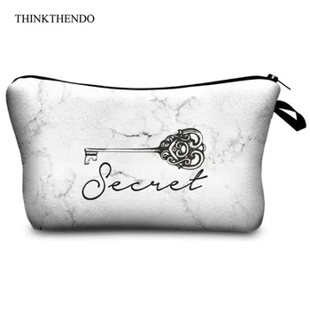 

Marble Pattern Cosmetic Makeup Bag Toiletry Case Travel Storage Pouch Organizer