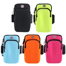 Outdoor Sports Phone Holder Arm Bag Men Women Universal Running Jogging Arm Case Mobile Phone Pouch Bags Fitness Accessories