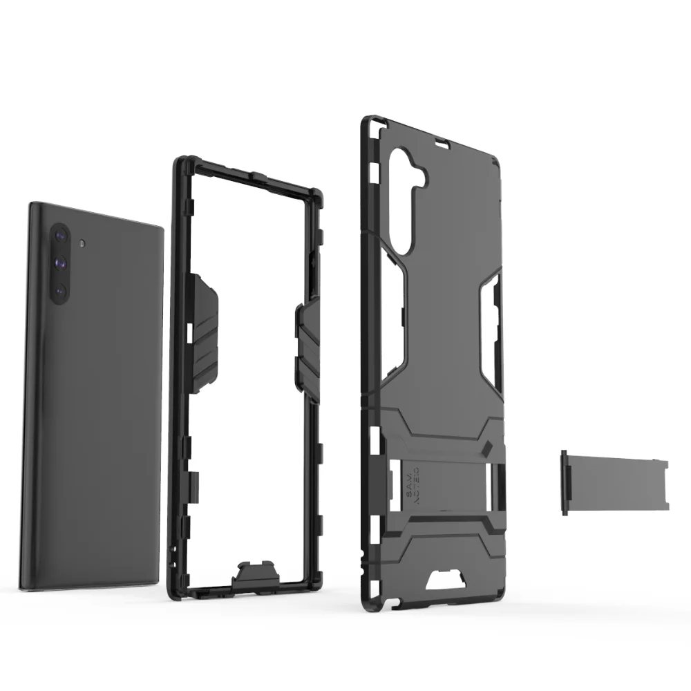 OUDINI Back Cover Stand Armor Shockproof Case For Samsung Galaxy note10 note10plus Case For Samsung note10 case