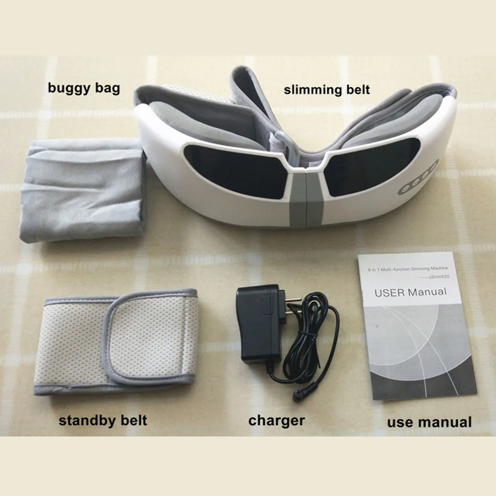 LASTEK Laser Therapy Device Kit Lose Weight Body Shaping Slimming Belt + Face Roller Massager + Blackhead/Acne/Fat/Dirt Removal