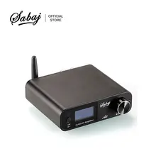 Sabaj A3 80Wx2 цифровой Bluetooth усилитель портативный аудио hi-fi Hifi усилитель класса D USB/оптический/Bluetooth/Aux аналоговый вход BT4.2