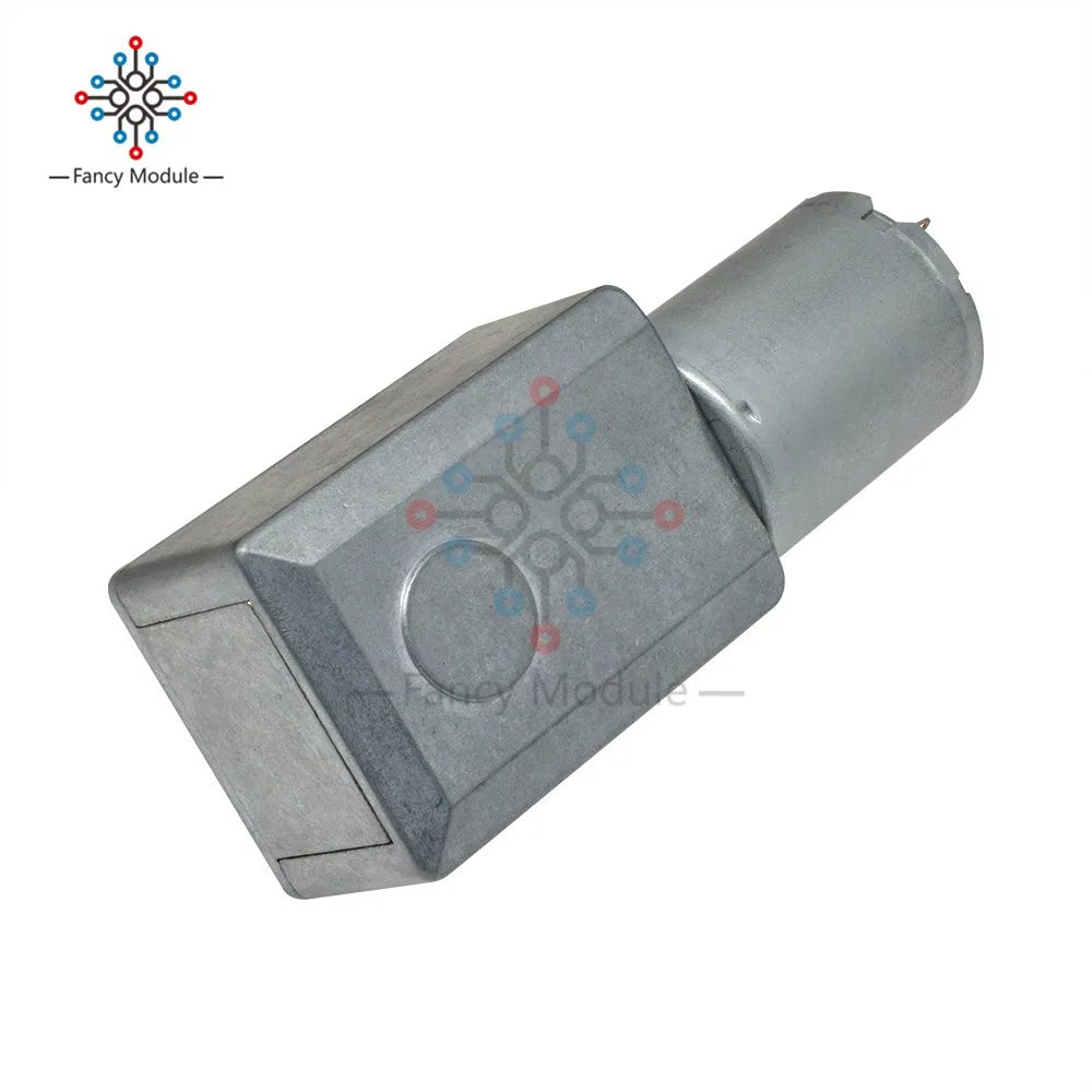 Diymore DC мотор-редуктор 12 в 100 об/мин 4632-370 червячный мотор-редуктор постоянного тока 6 мм Женский вал высокий крутящий момент турбинный редуктор
