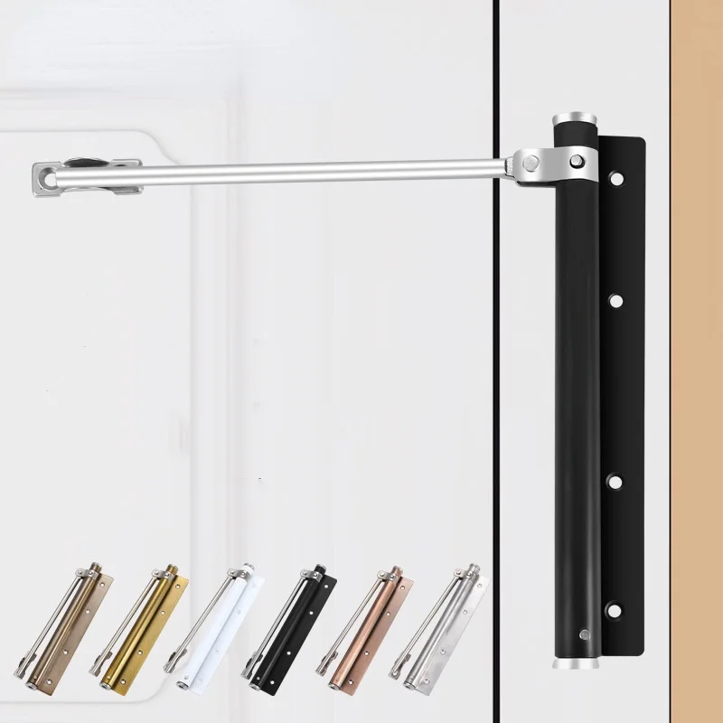 90 Degrees Automatic Door Closer, within the Positioning Stop Buffer, Adjustment, Soft Close, Silent Furniture Hardware