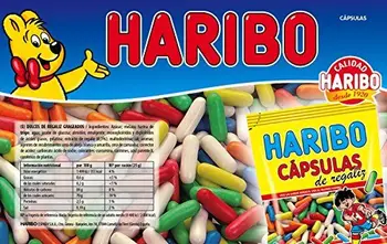 

Haribo dragee capsule di liquirizia 1 kg