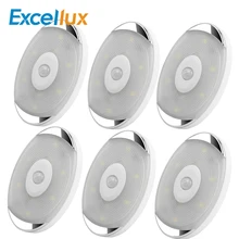 Светодиодный движения Сенсор светильник/Индукционная лампа Светодиодная лампа; аккумулятор Дисплей шкаф Кухня/шкаф/полка светильник