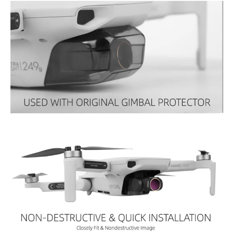 ND/PL UV/CPL/ND4 PL/ND8 ND16-PL ND32 оптический стеклянный фильтр для DJI Mavic мини-фильтр для объектива комплекты для DJI Дрон камеры аксессуары