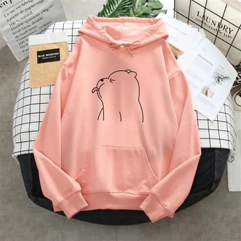 Good Deal Oversized Sweatshirts Hoodies Woman Clothes Women Tops Kangaroo Vintage Autumn Winter wxQKMed8n0q