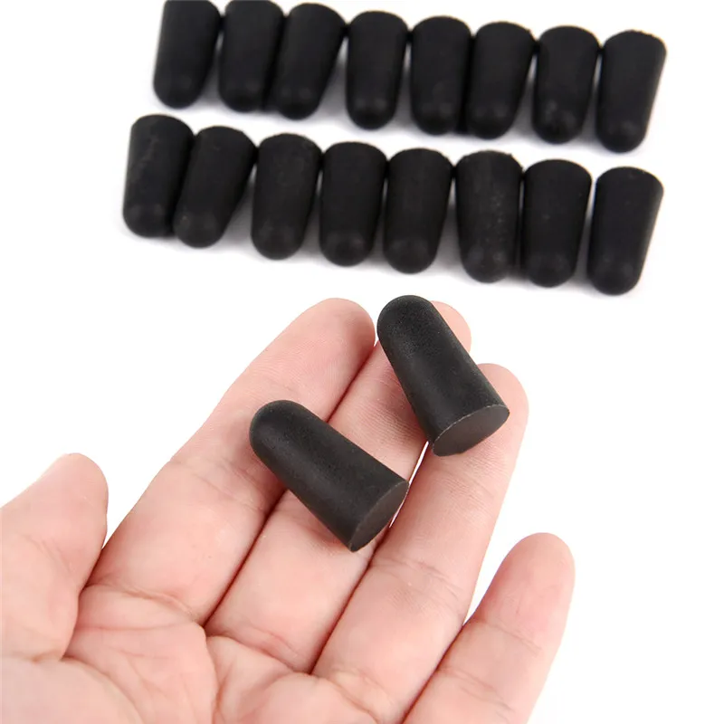 20Pcs Noise Prevention Earplugs Soft polyurethane Ear Plugs Tapered Travel Sleep Noise Reduction For Travel Sleeping 2colors