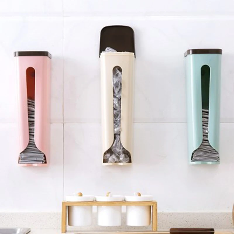 

Plastic Bag Storage Case Wall Hanging Garbage Bags Kitchen Garbage Bags Box Organizer Collection Box Toilet Drawer Organizer