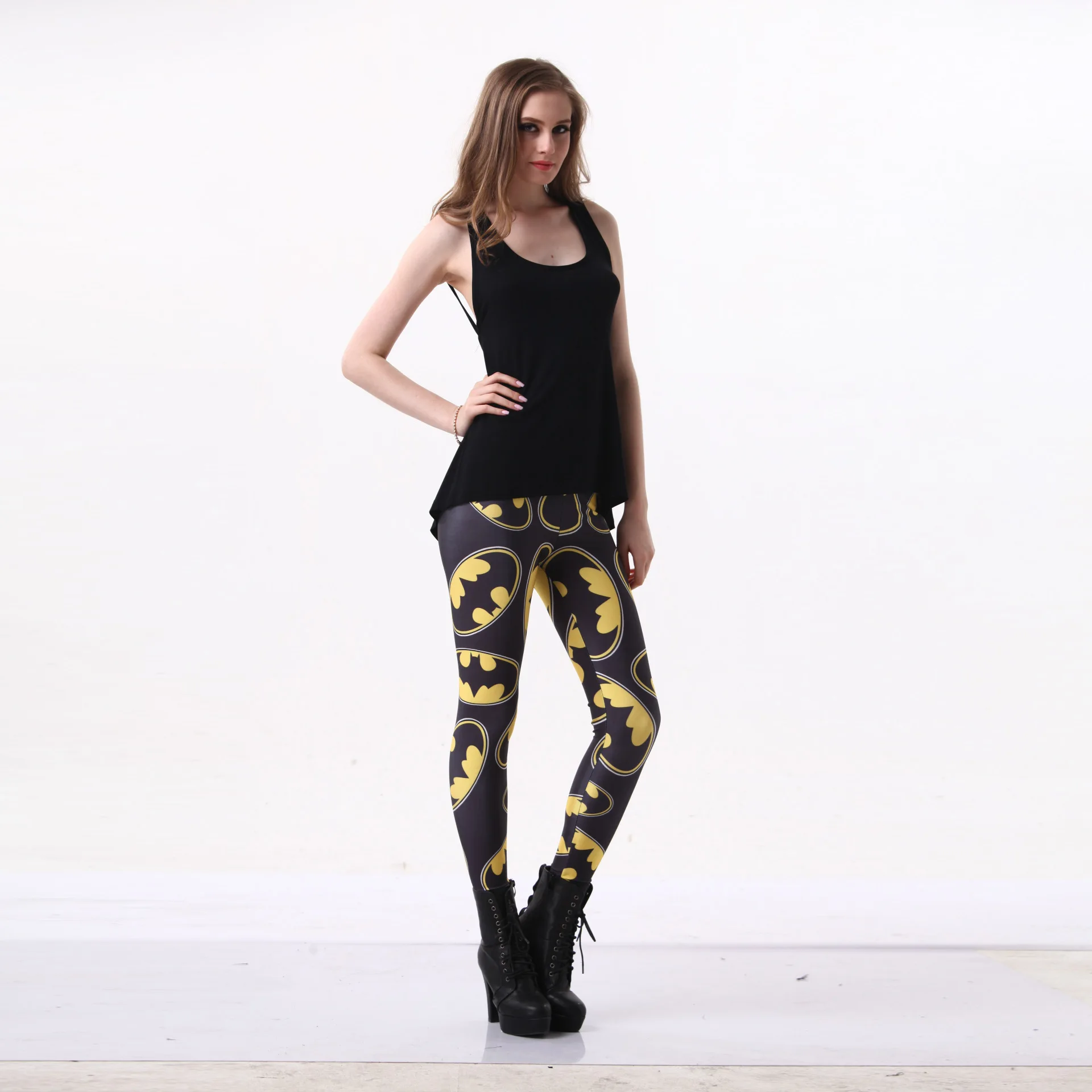 

Star Digital Printing Batman Pattern Sexy Leggings Tylgs-3073