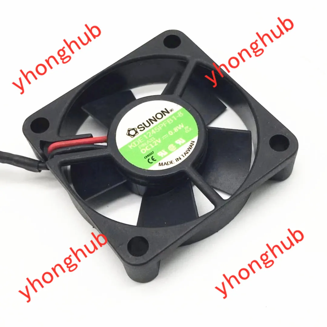 SUNON KDE1245PFB1 8 P/N:A33 AC/DC 12V 0 W 2 проводной 45x45x10 мм Сервер вентилятор охлаждения|square fan|server