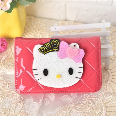 Style eleven HELLO KITTY, Модный женский длинный кошелек с рисунком, милый детский индивидуальный кошелек, милый яркий женский кожаный кошелек высокого качества - Цвет: Style eleven